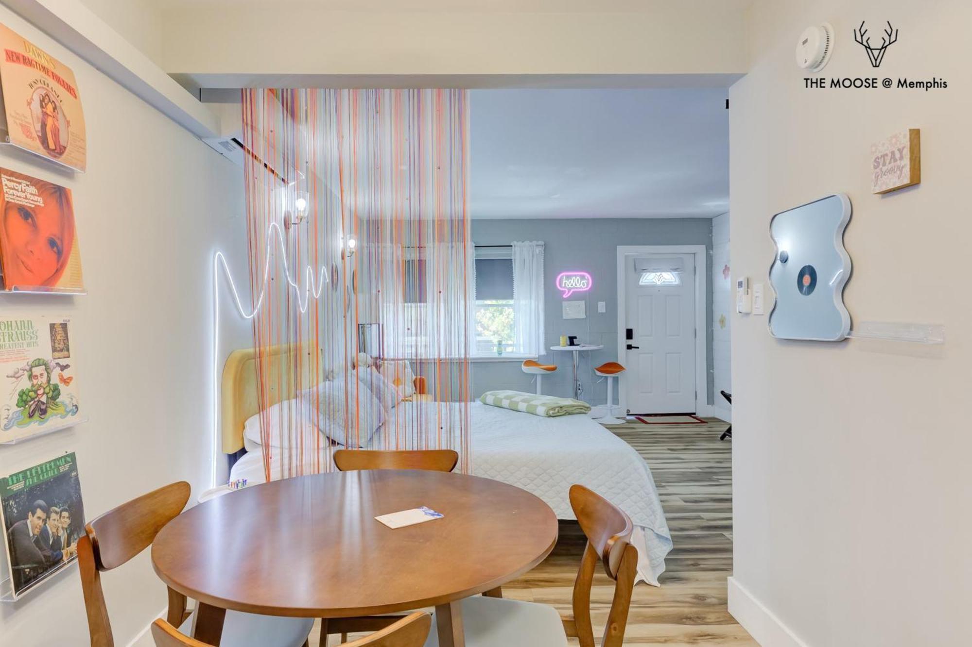 The Moose #10 - Stylish Loft With King Bed, Free Parking & Wi-Fi Apartment เมมฟิส ภายนอก รูปภาพ